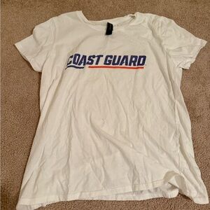 Gildan Softstyle White Coastguard T-Shirt